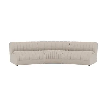 Coltre sofá modular - Configuración 4, turf-sand, 3 plazas - Muuto