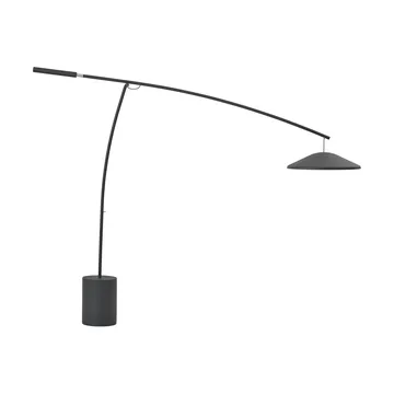 Contra lámpara de pie - Anthracite black-concrete, 188 cm - Muuto