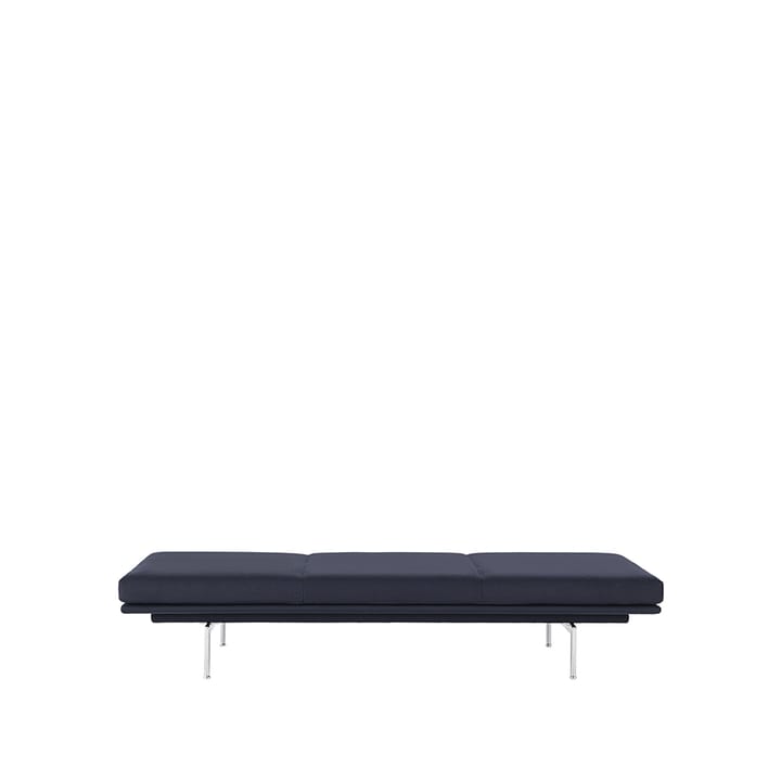 Diván Outline - Vidar 554-Aluminium - Muuto