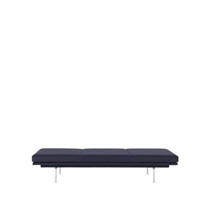 Diván Outline - Vidar 554-Aluminium - Muuto