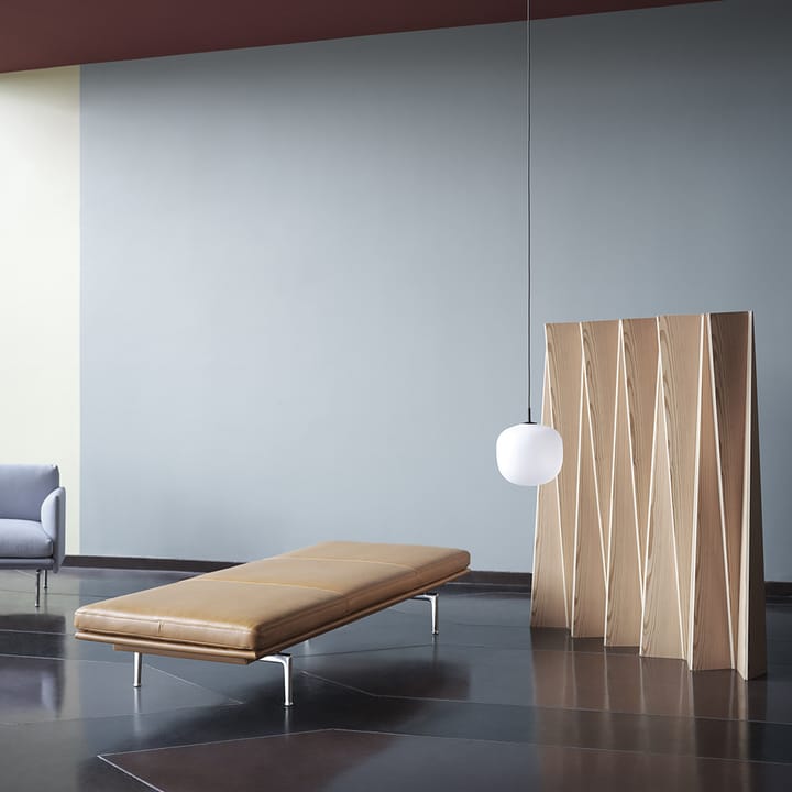 Diván Outline, Vidar 554-Aluminium Muuto
