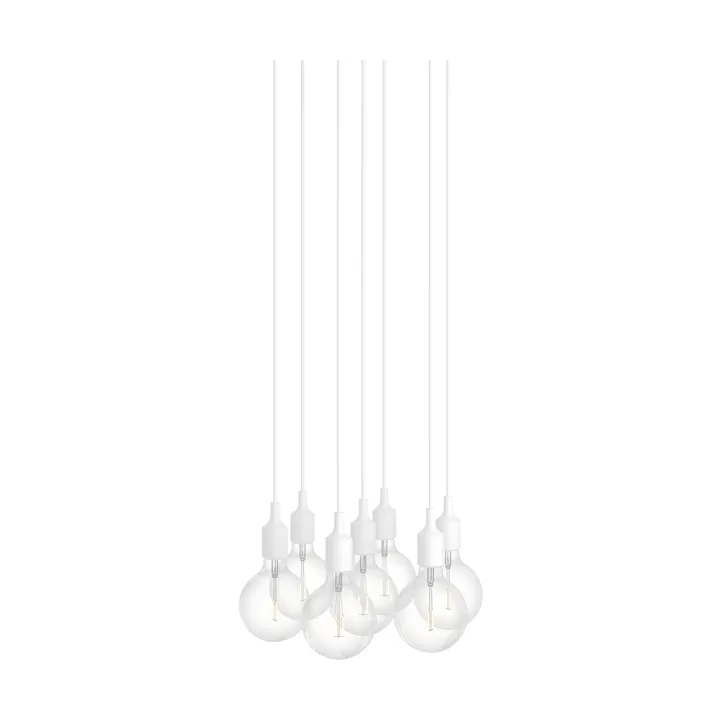 E27 Pendant Cluster 7 lámpara colgante - Blanco - Muuto