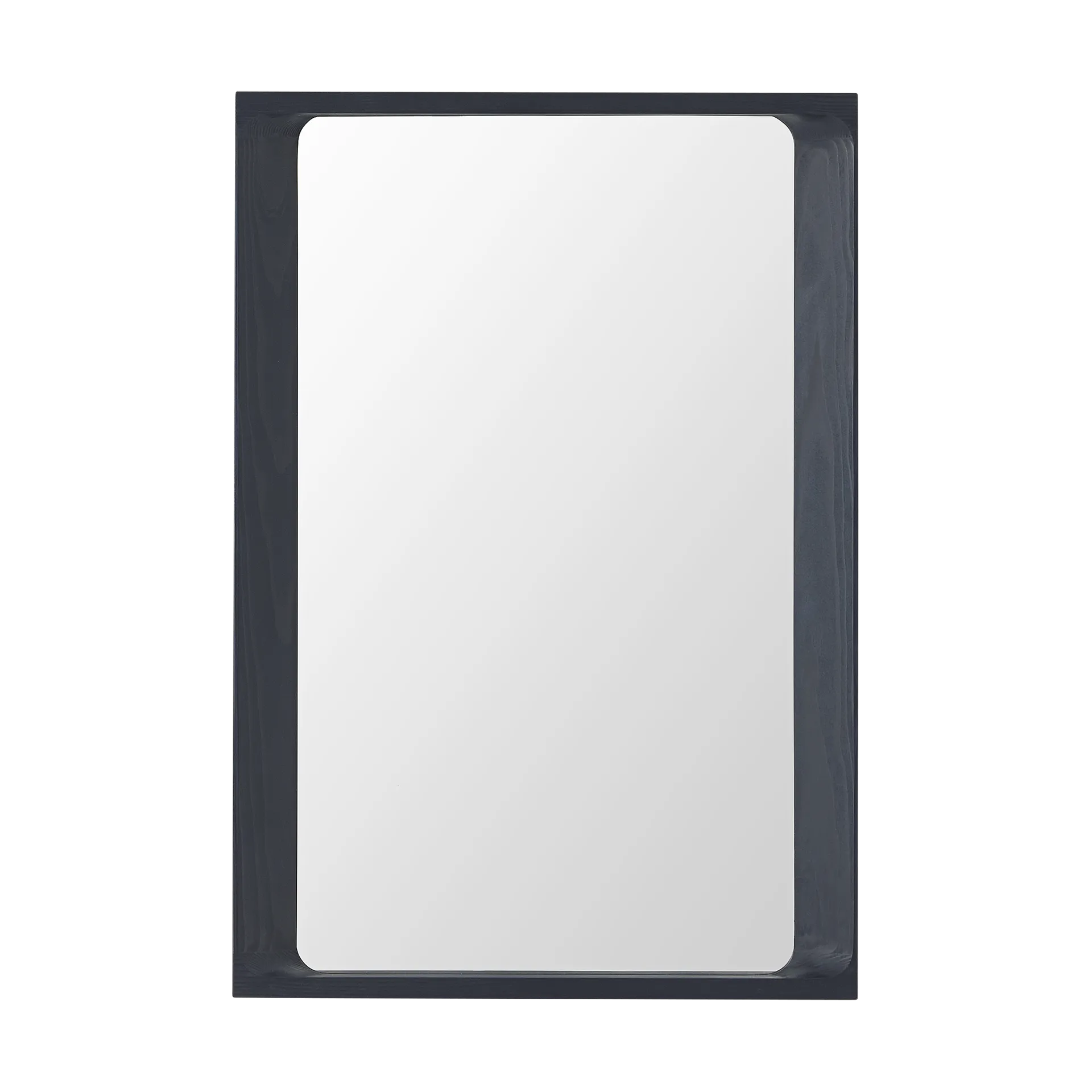 Espejo Arced 80x55 cm, Midnight blue Muuto