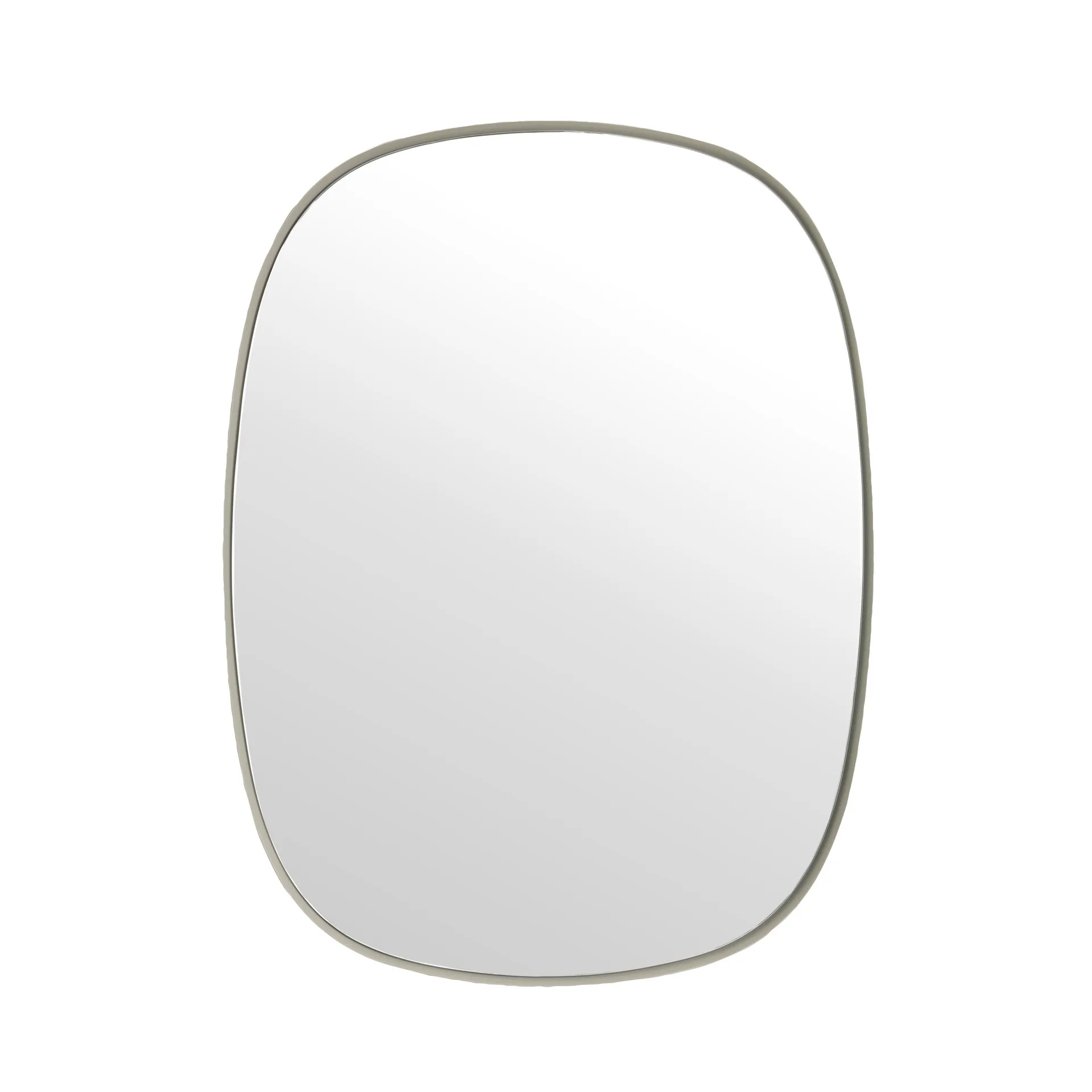 Espejo Framed pequeño, gris Muuto
