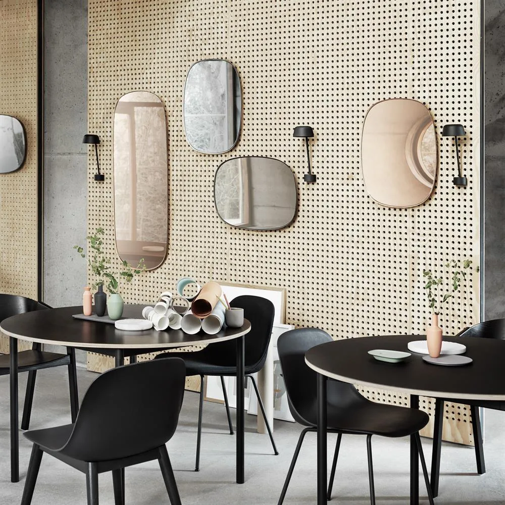 Espejo Framed, Taupe, 59x44 cm Muuto