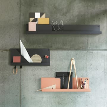 Estantería Folded, grande - negro - Muuto