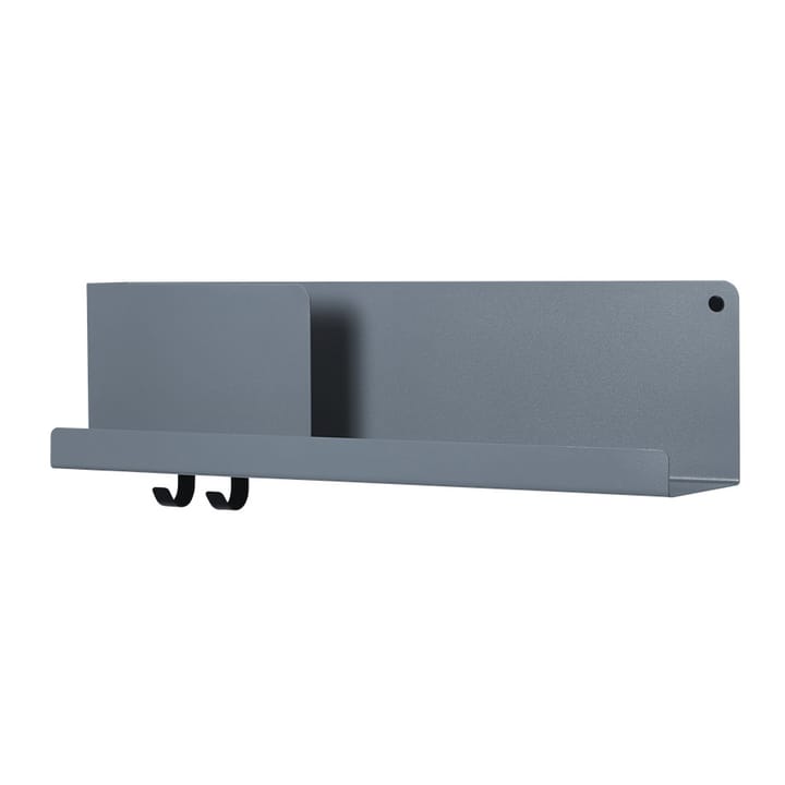 Estantería Folded, mediana - Blue grey - Muuto