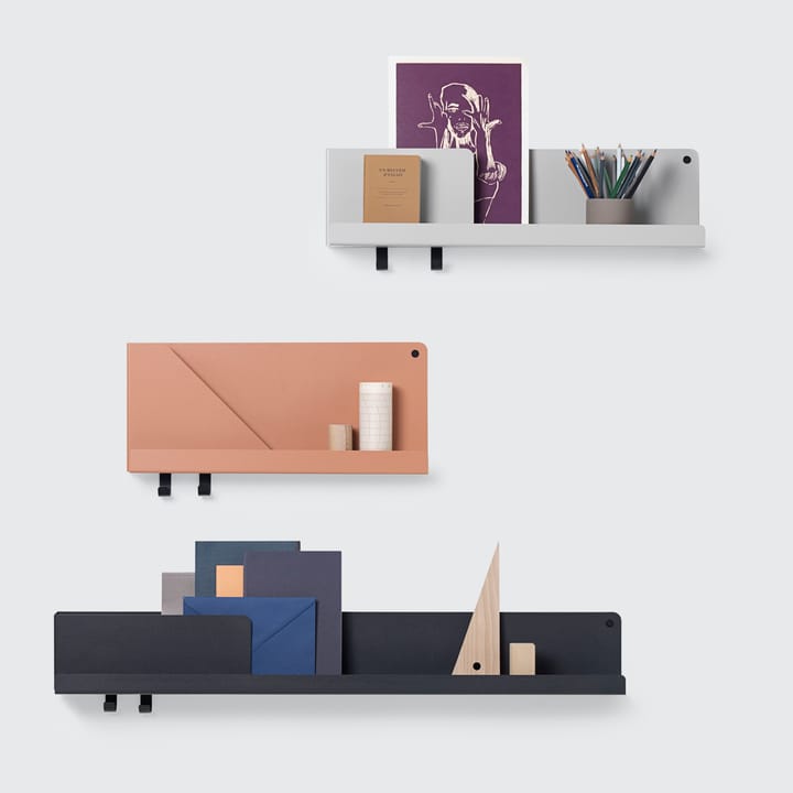 Estantería Folded, mediana, gris Muuto