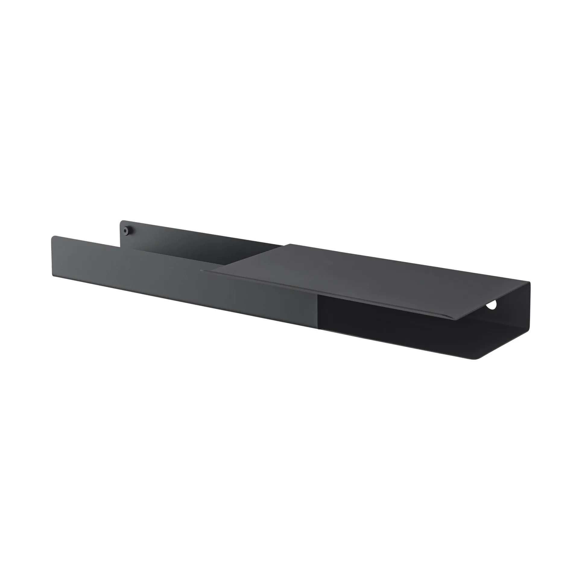 Estantería Folded platform 62x5,4 cm, Black Muuto