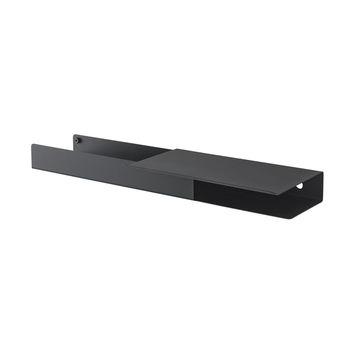 Estantería Folded platform 62x5,4 cm - Black - Muuto