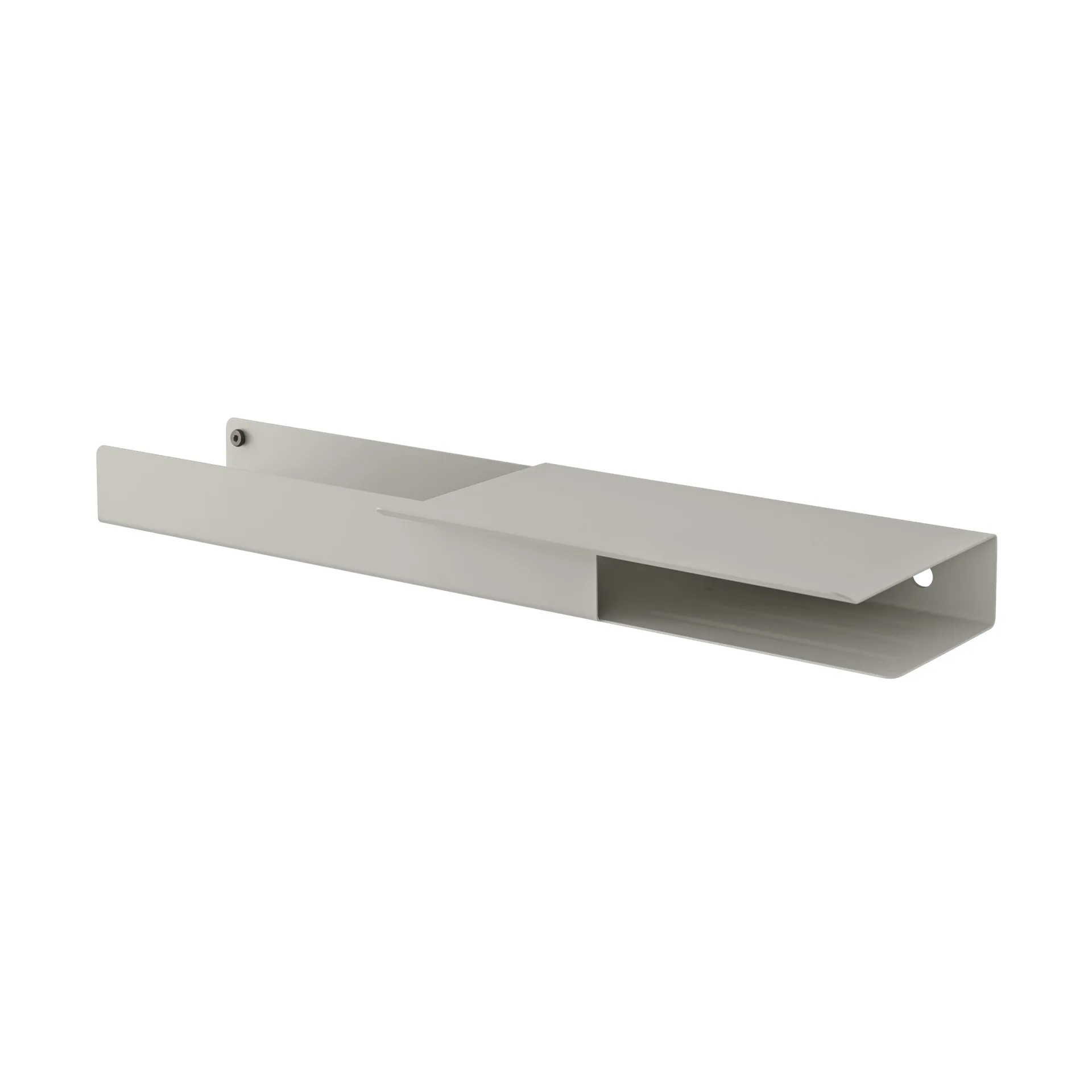 Estantería Folded platform 62x5,4 cm, Grey Muuto