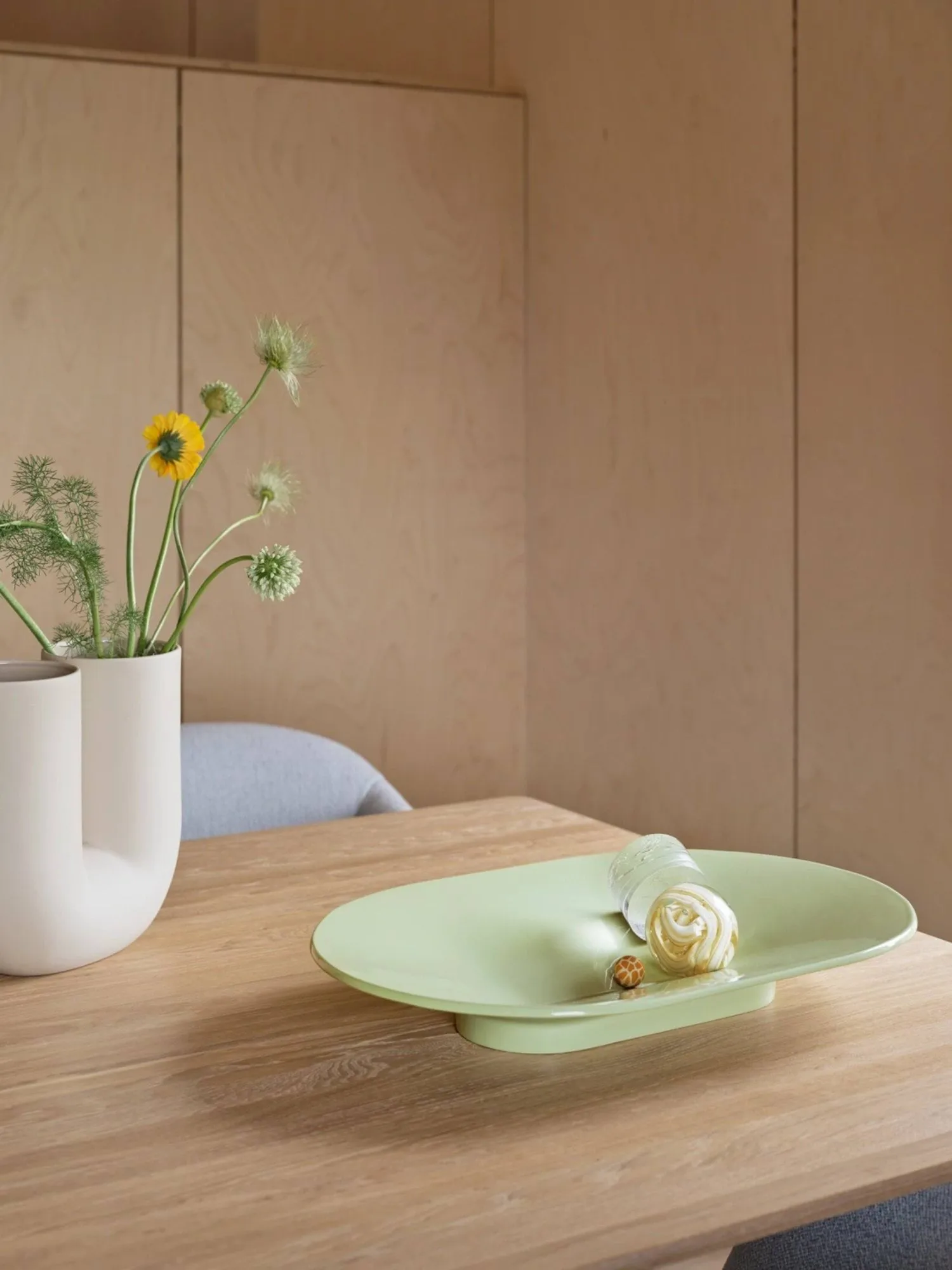 Florero Kink 26 cm, Sand Muuto