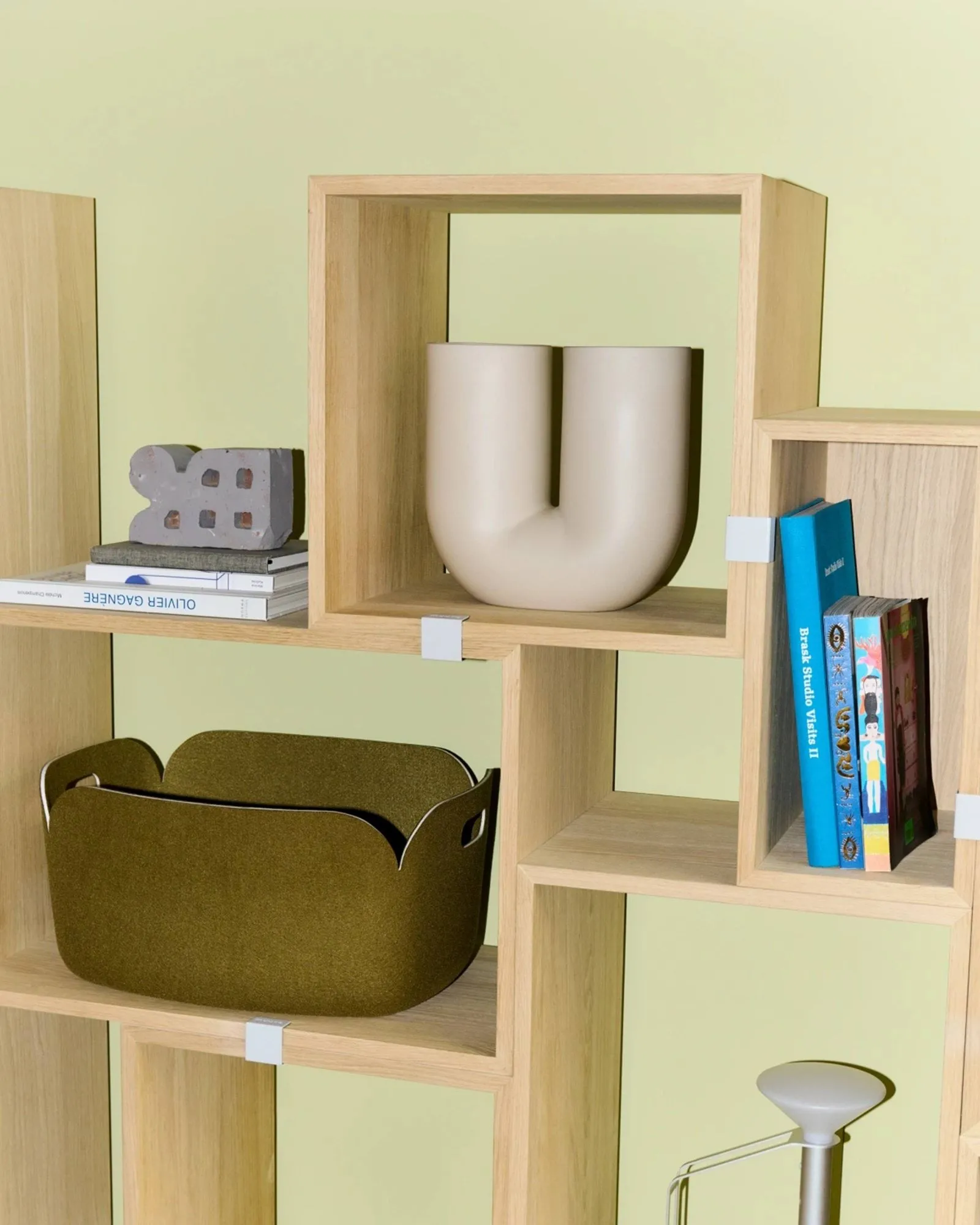 Florero Kink 26 cm, Sand Muuto