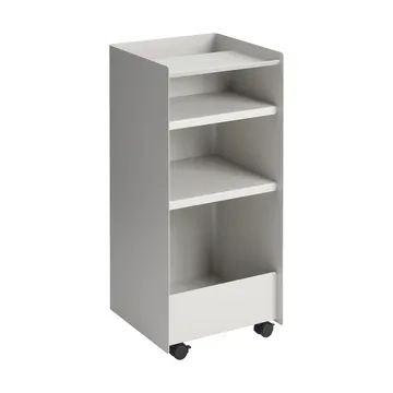 Folded Trolley carrito abierto - Gris, 37,4x38,7x37,2 cm - Muuto