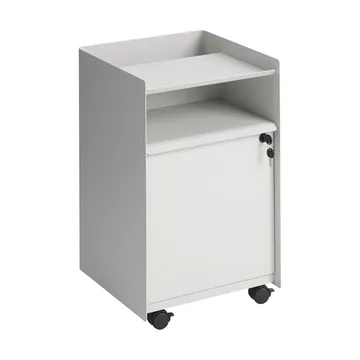 Folded Trolley carrito con armario - Grey - Muuto
