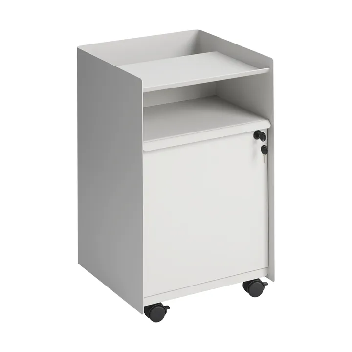 Folded Trolley carrito con armario - Grey - Muuto