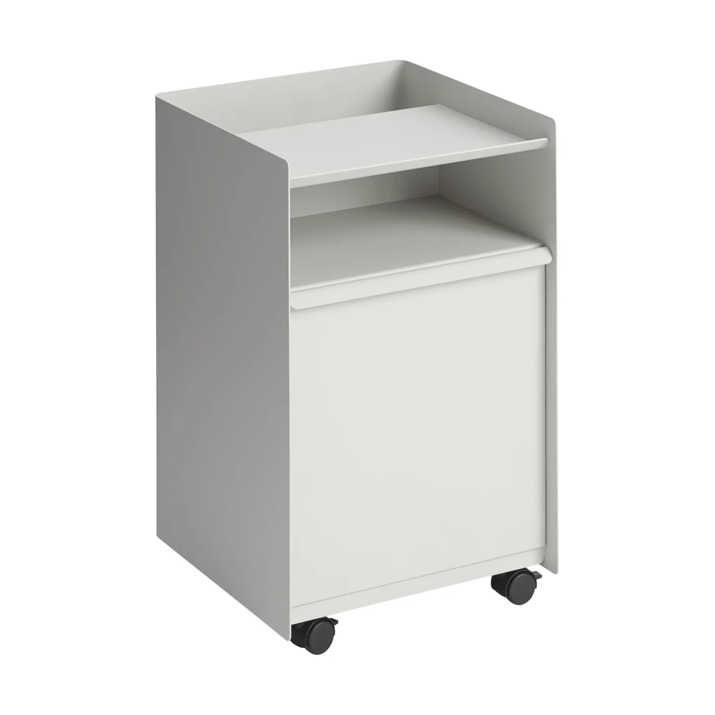 Folded Trolley carrito con cajón, Grey Muuto