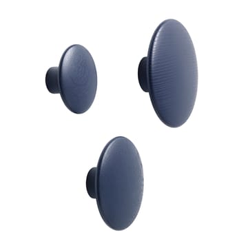 Gancho The Dots, azul de medianoche - pequeño - Muuto