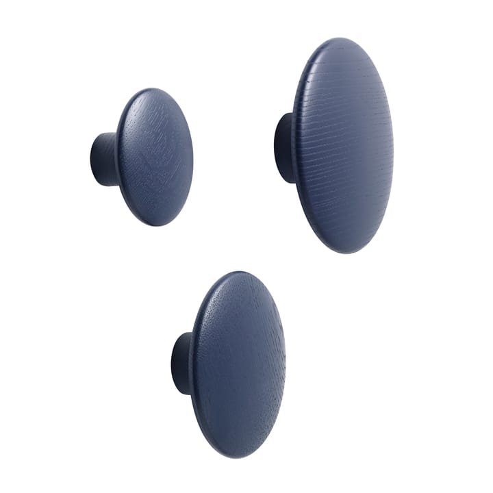 Gancho The Dots, azul de medianoche, pequeño Muuto