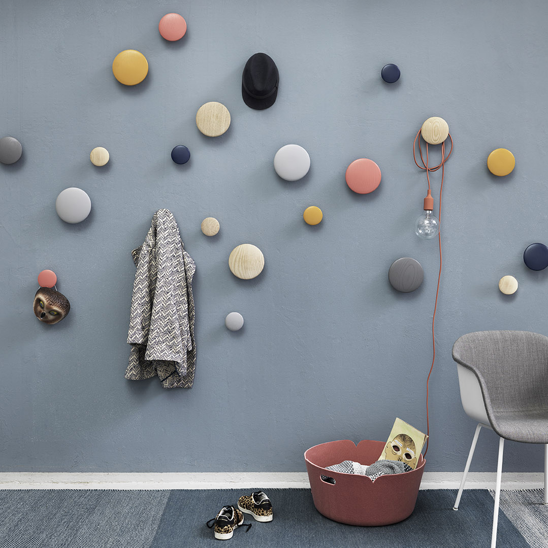 Gancho The Dots azul de medianoche Muuto Tienda online