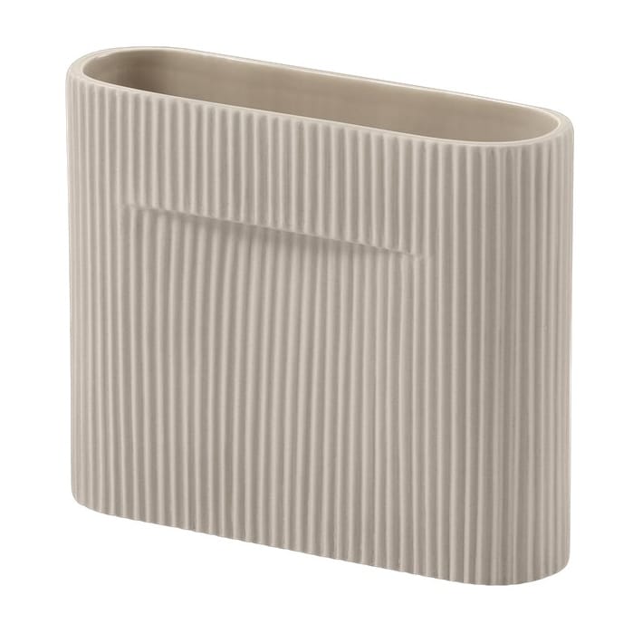 Jarrón Ridge 16,5 cm - Beige - Muuto