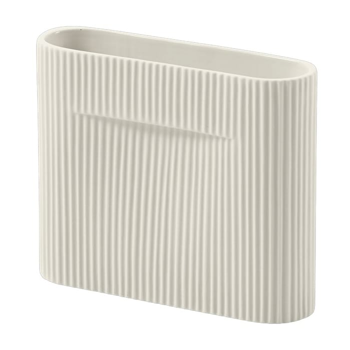 Jarrón Ridge 16,5 cm - Off white - Muuto