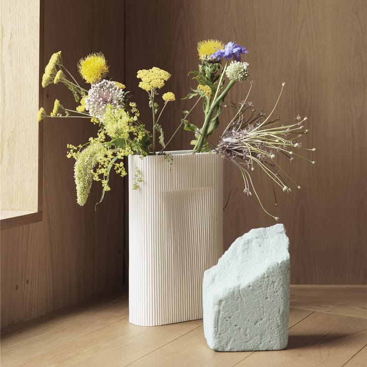 Jarrón Ridge 48,5 cm, Off white Muuto