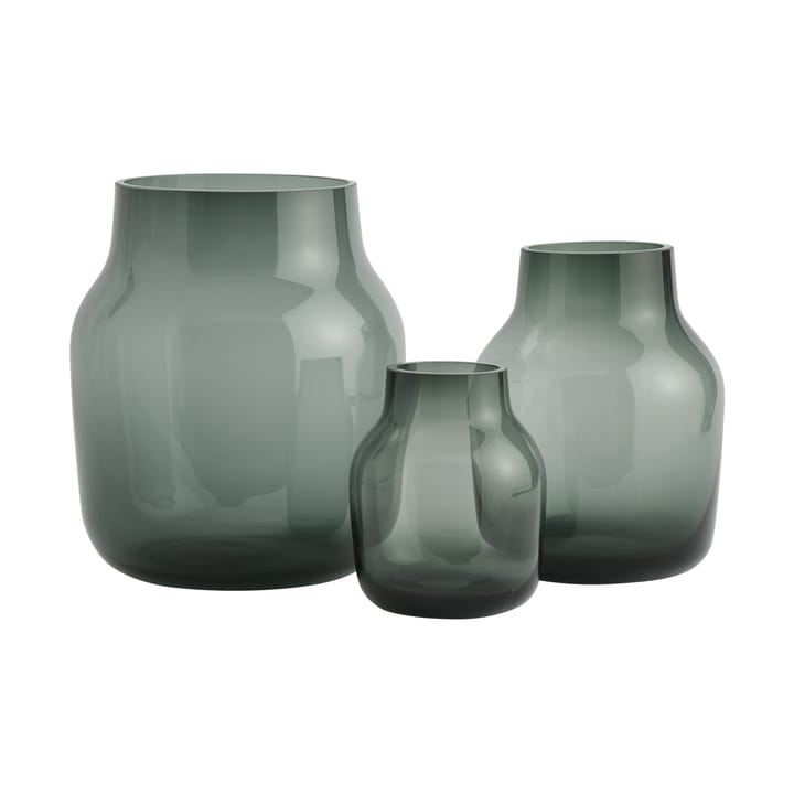 Jarrón Silent Ø20 cm, Dark Green Muuto
