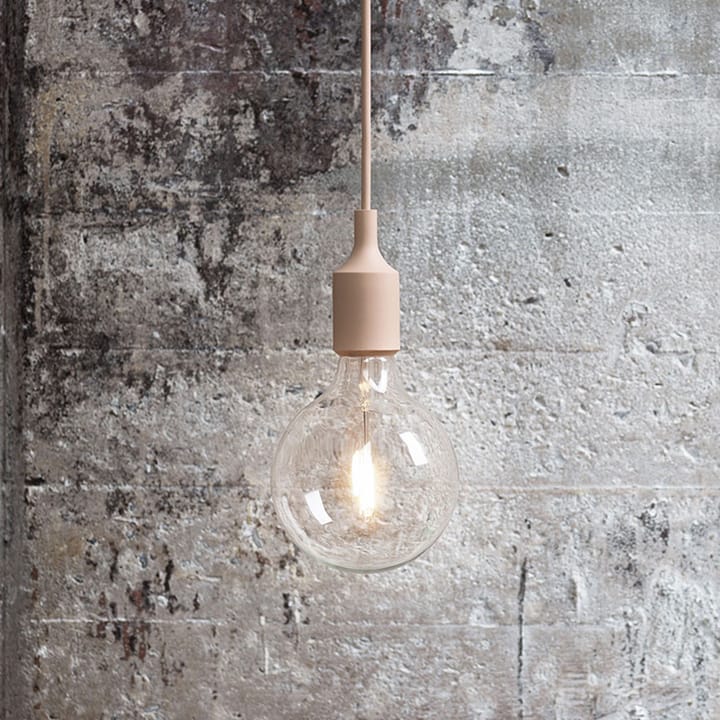 Lámpara colgante E27, White, led Muuto