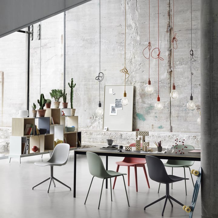 Lámpara colgante E27, White, led Muuto
