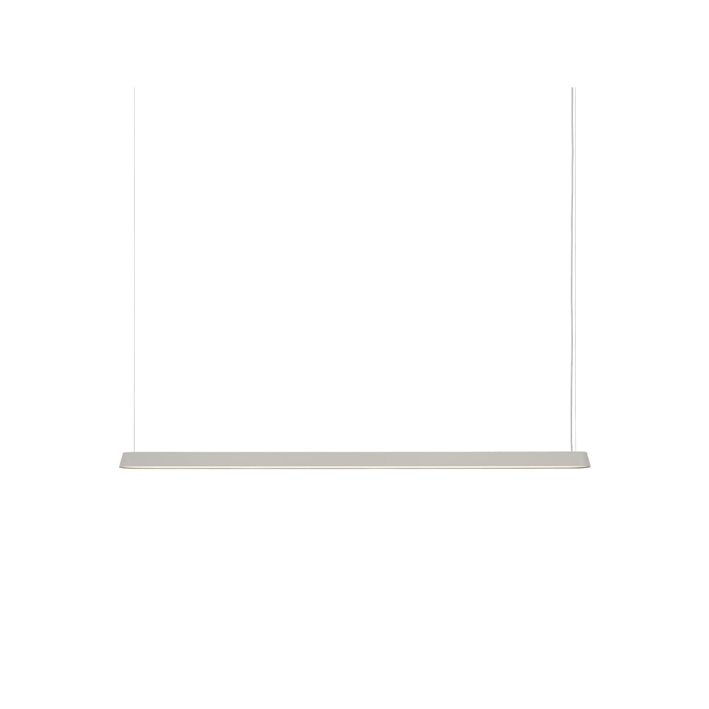 Lámpara colgante Linear, Grey, 169,2 cm Muuto