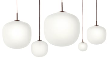 Lámpara colgante Rime Ø18 cm - Deep Red - Muuto