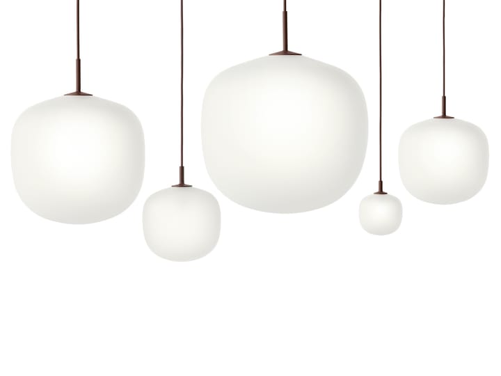 Lámpara colgante Rime Ø18 cm, Deep Red Muuto