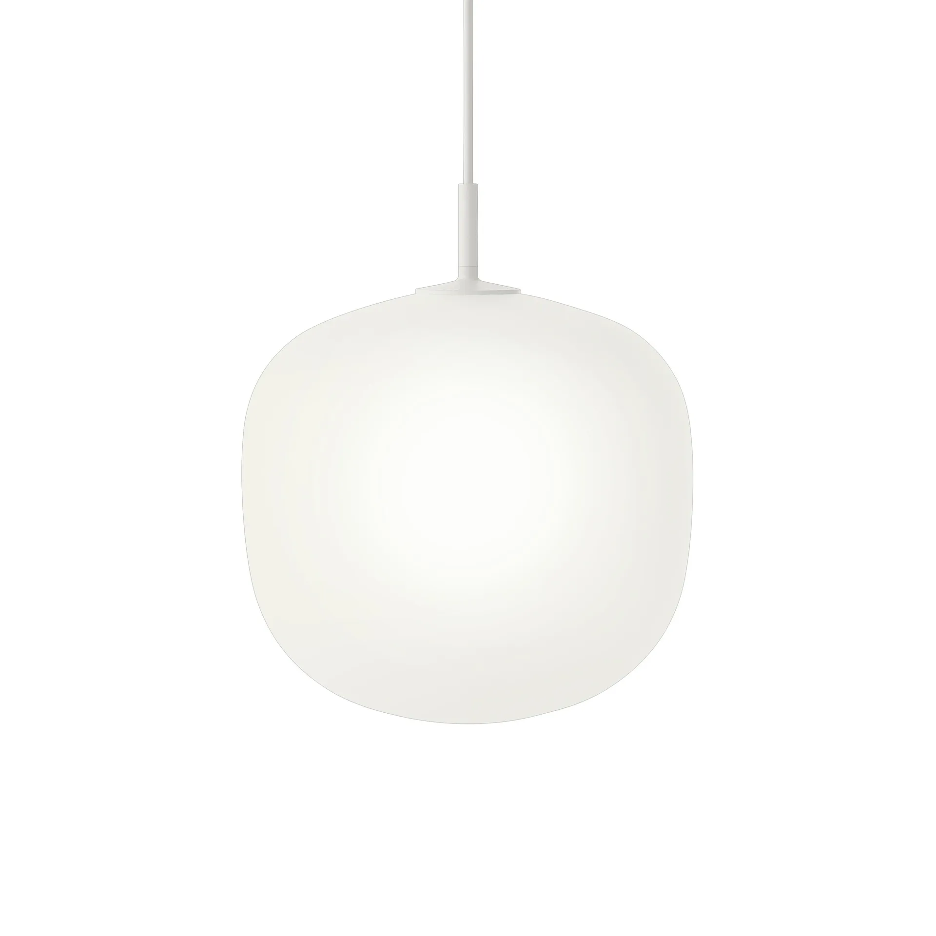 Lámpara colgante Rime Ø25 cm, blanco Muuto