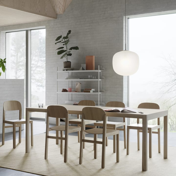 Lámpara colgante Rime Ø45 cm, gris Muuto