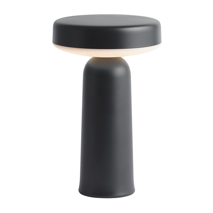 Lámpara de mesa portátil Ease 21,5 cm, Black Muuto