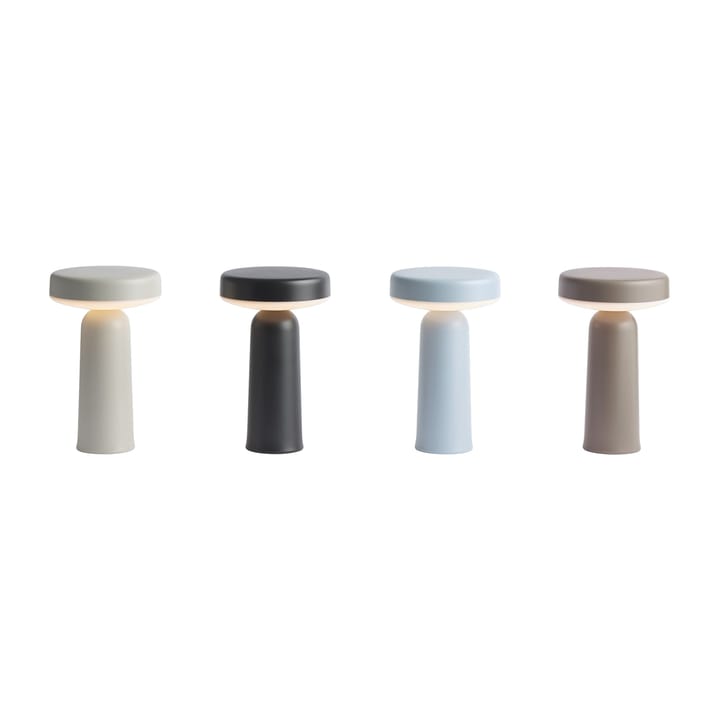 Lámpara de mesa portátil Ease 21,5 cm, Black Muuto