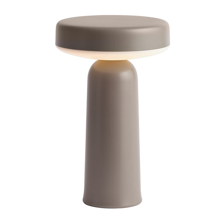 Lámpara de mesa portátil Ease 21,5 cm, Taupe Muuto