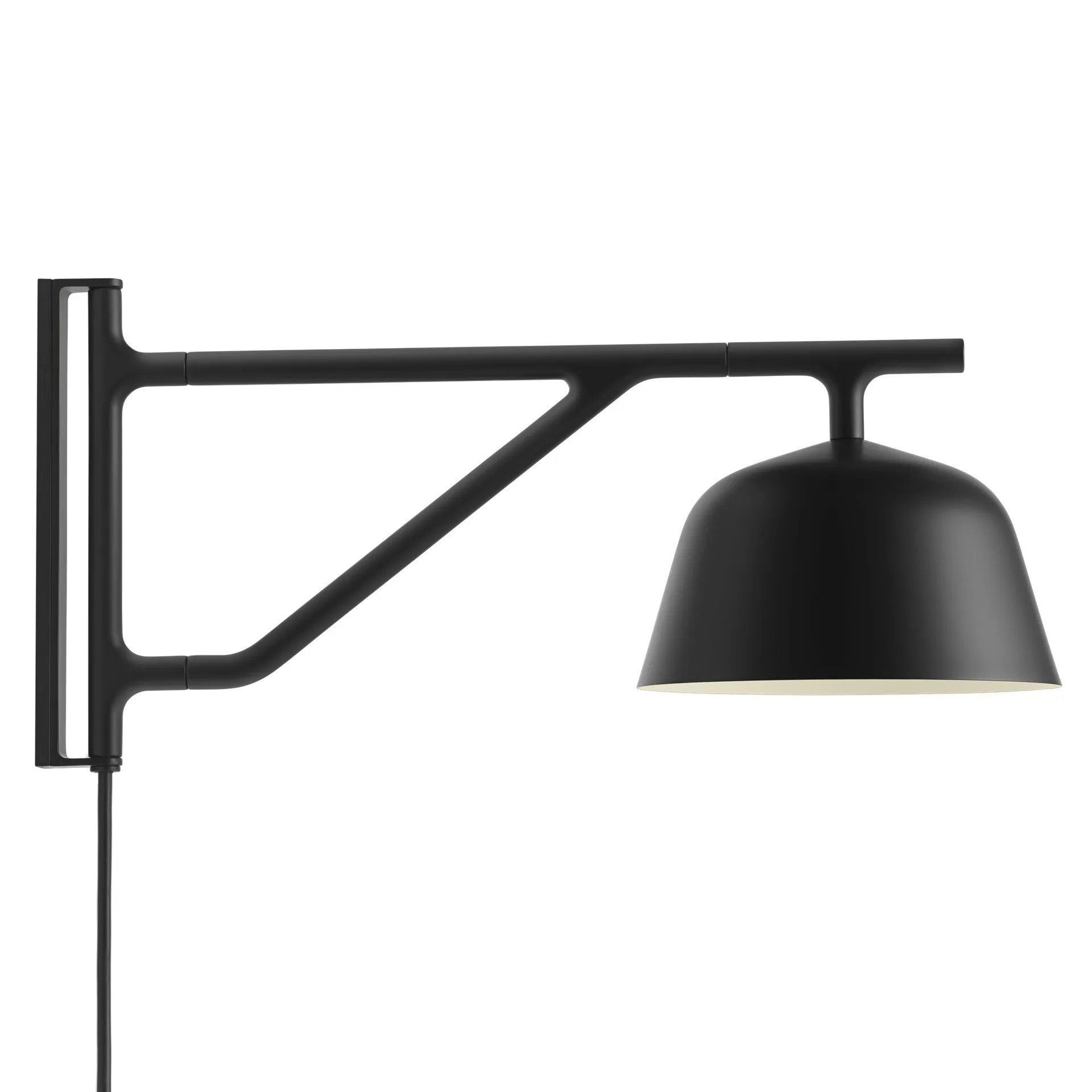 Lámpara de pared Ambit, negro Muuto