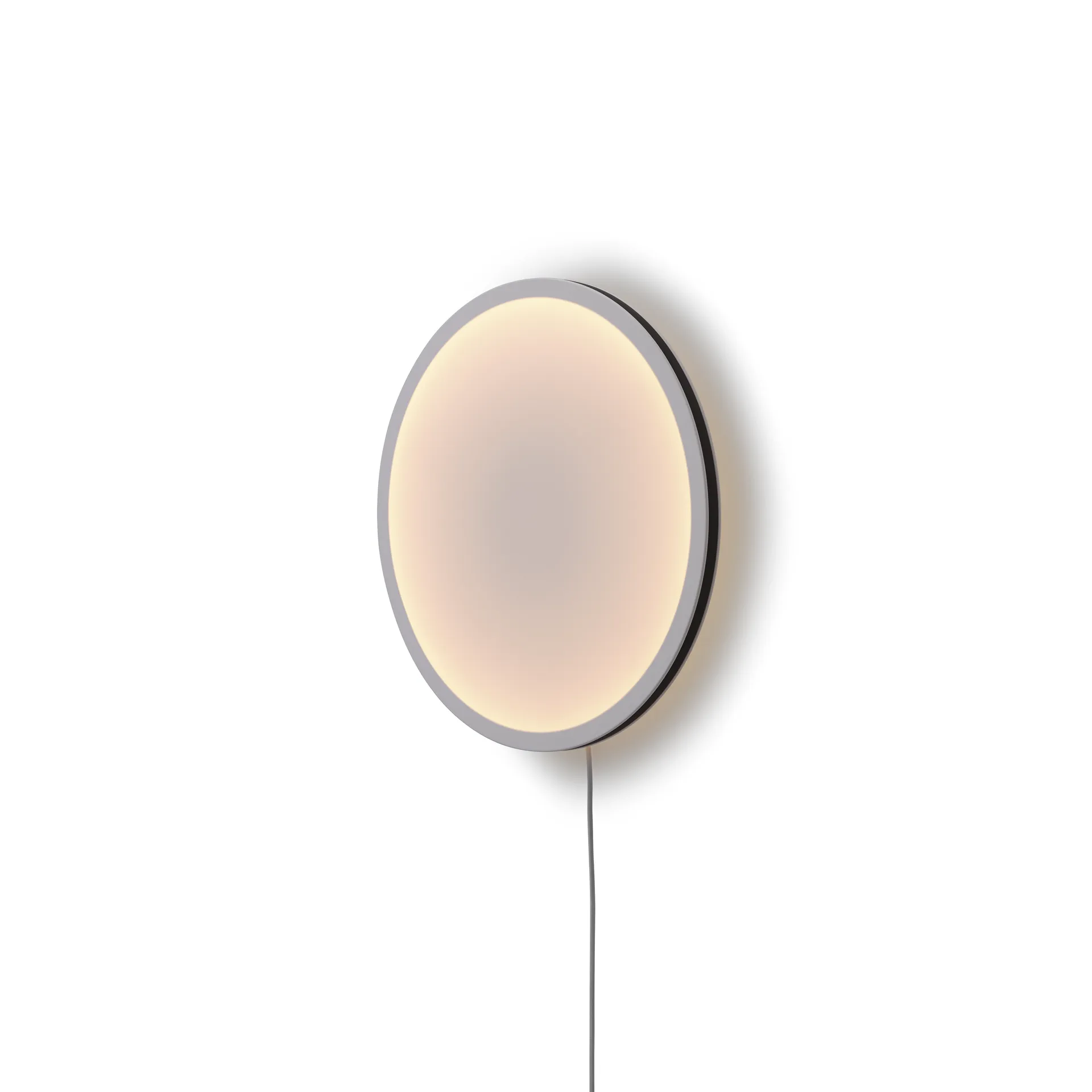 Lámpara de pared Calm Ø50 cm, White/Black Muuto