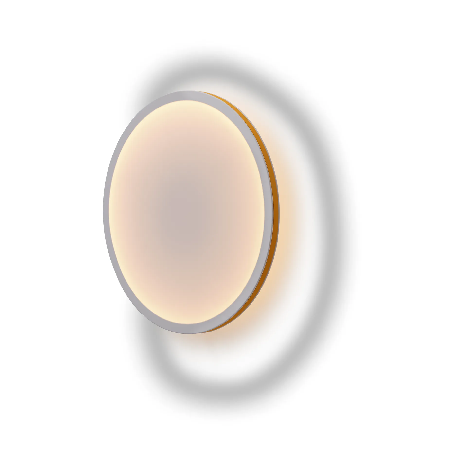 Lámpara de pared Calm Ø50 cm, White/Orange Muuto