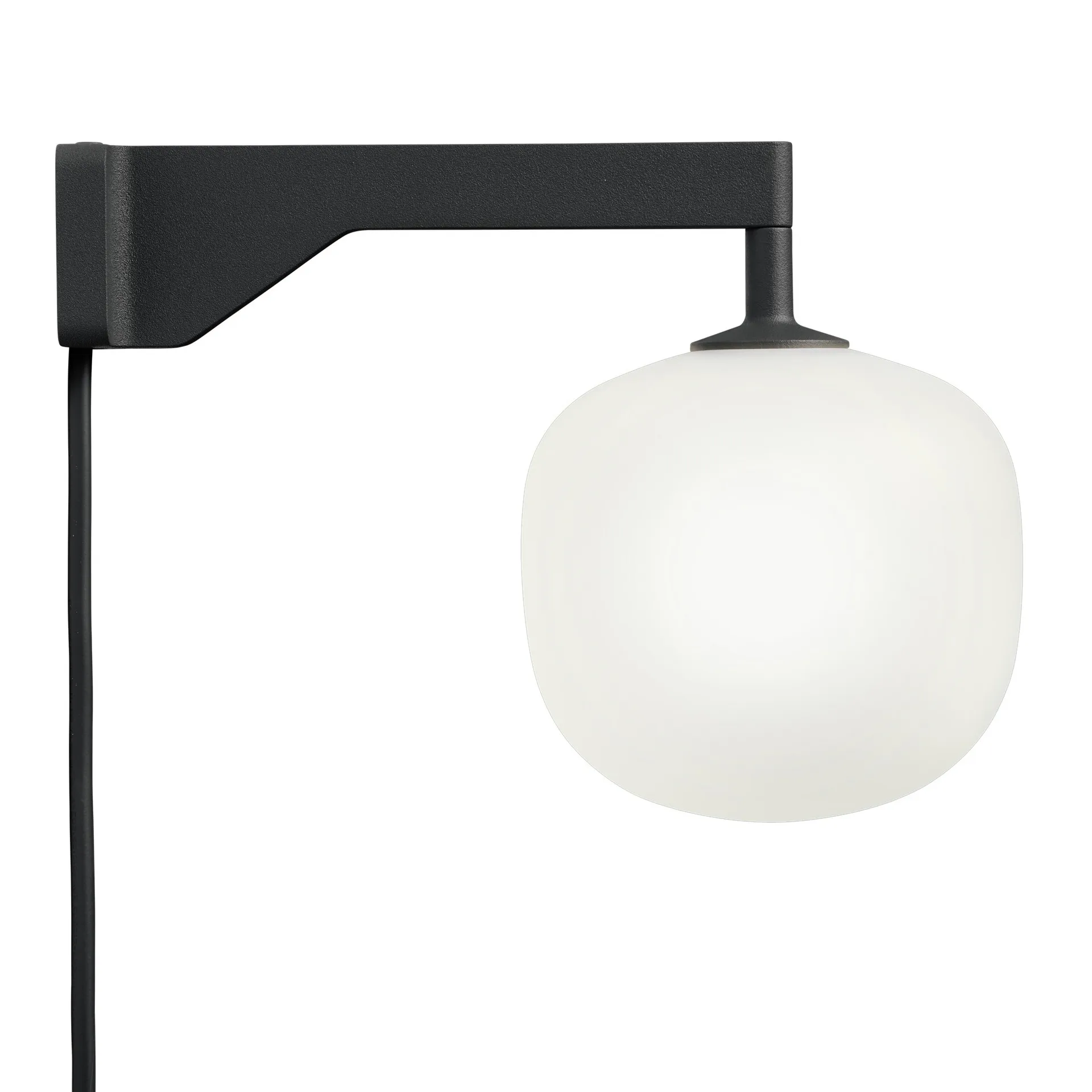 Lámpara de pared Rime, negro Muuto