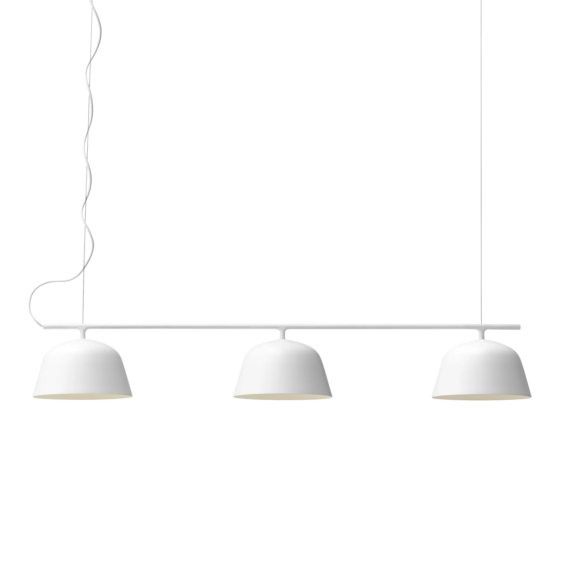 Lámpara de techo Ambit Rail, blanco Muuto