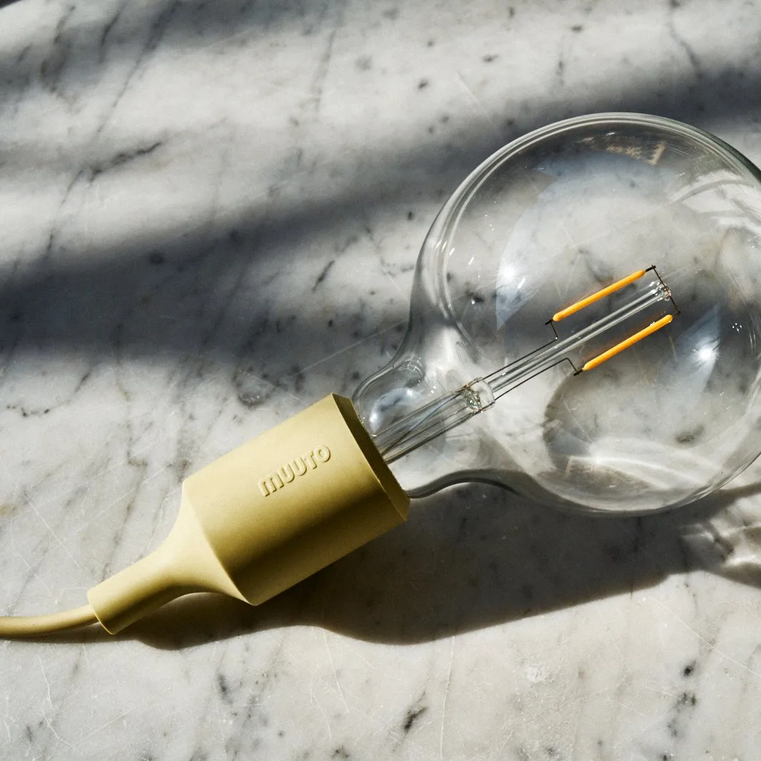 Lámpara de techo E27, mostaza Muuto