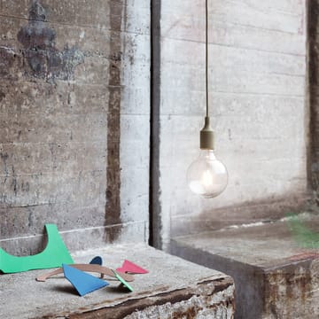 Lámpara de techo E27 - verde oliva - Muuto