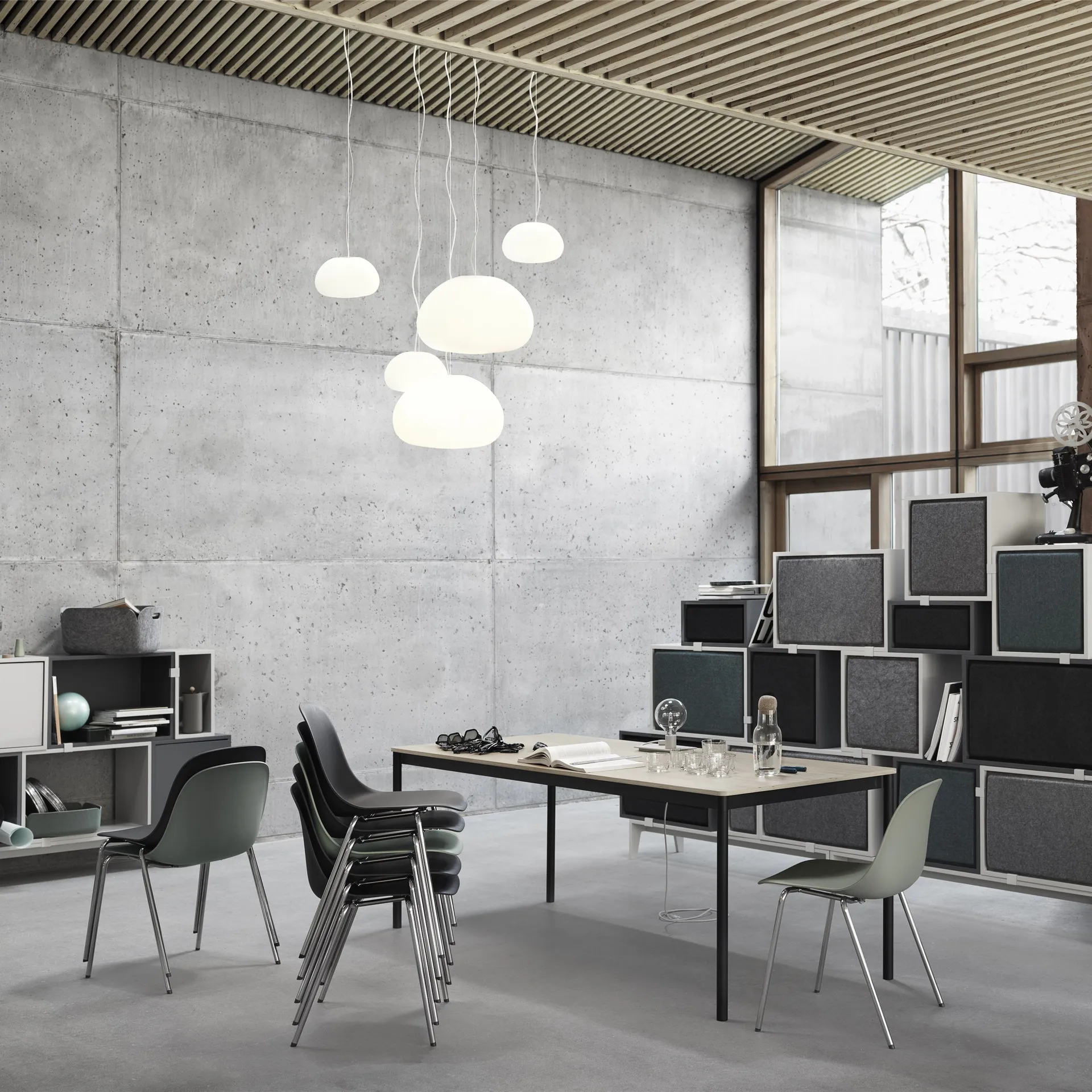 Lámpara de techo Fluid, grande Muuto