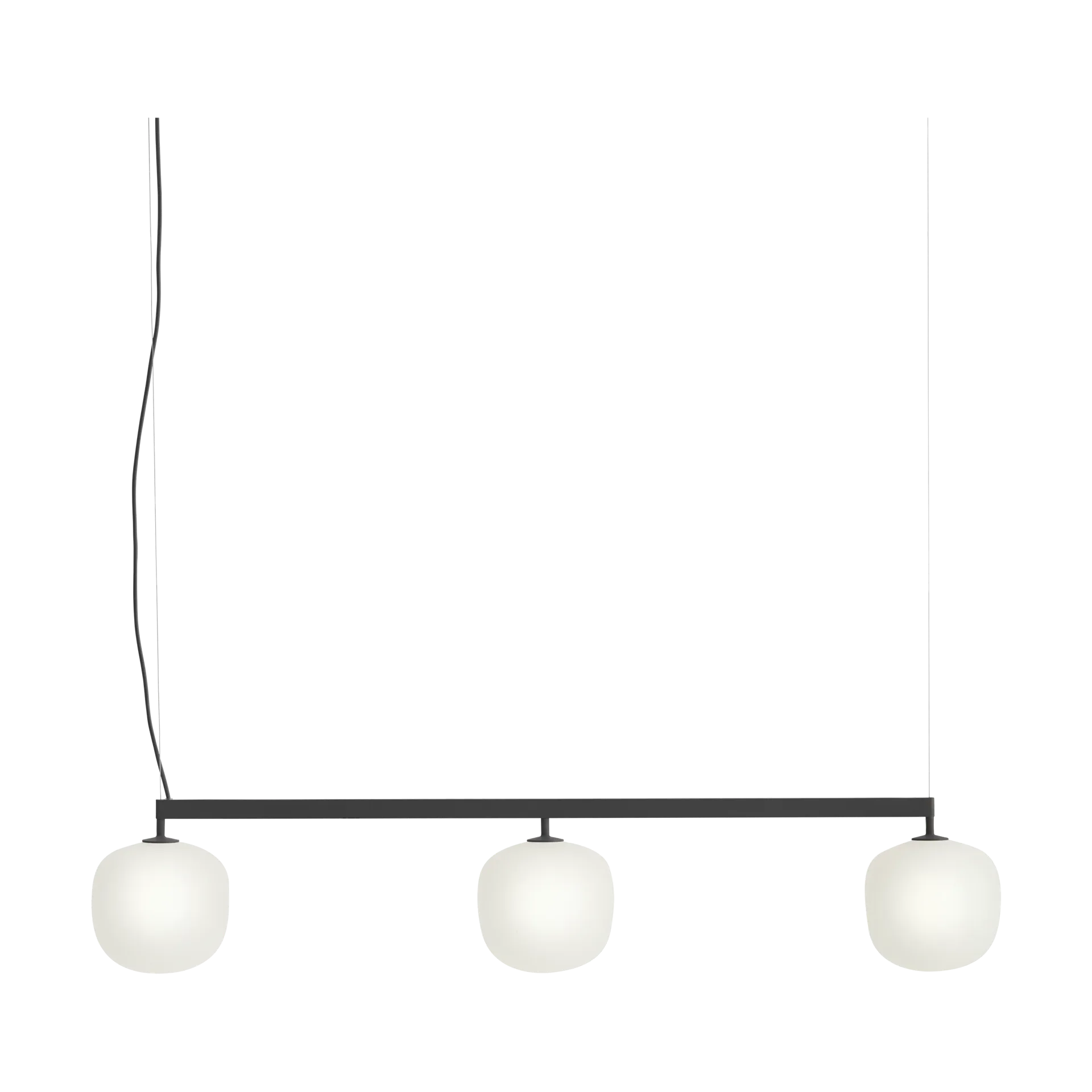 Lámpara de techo Rime Rail Lamp, Black Muuto