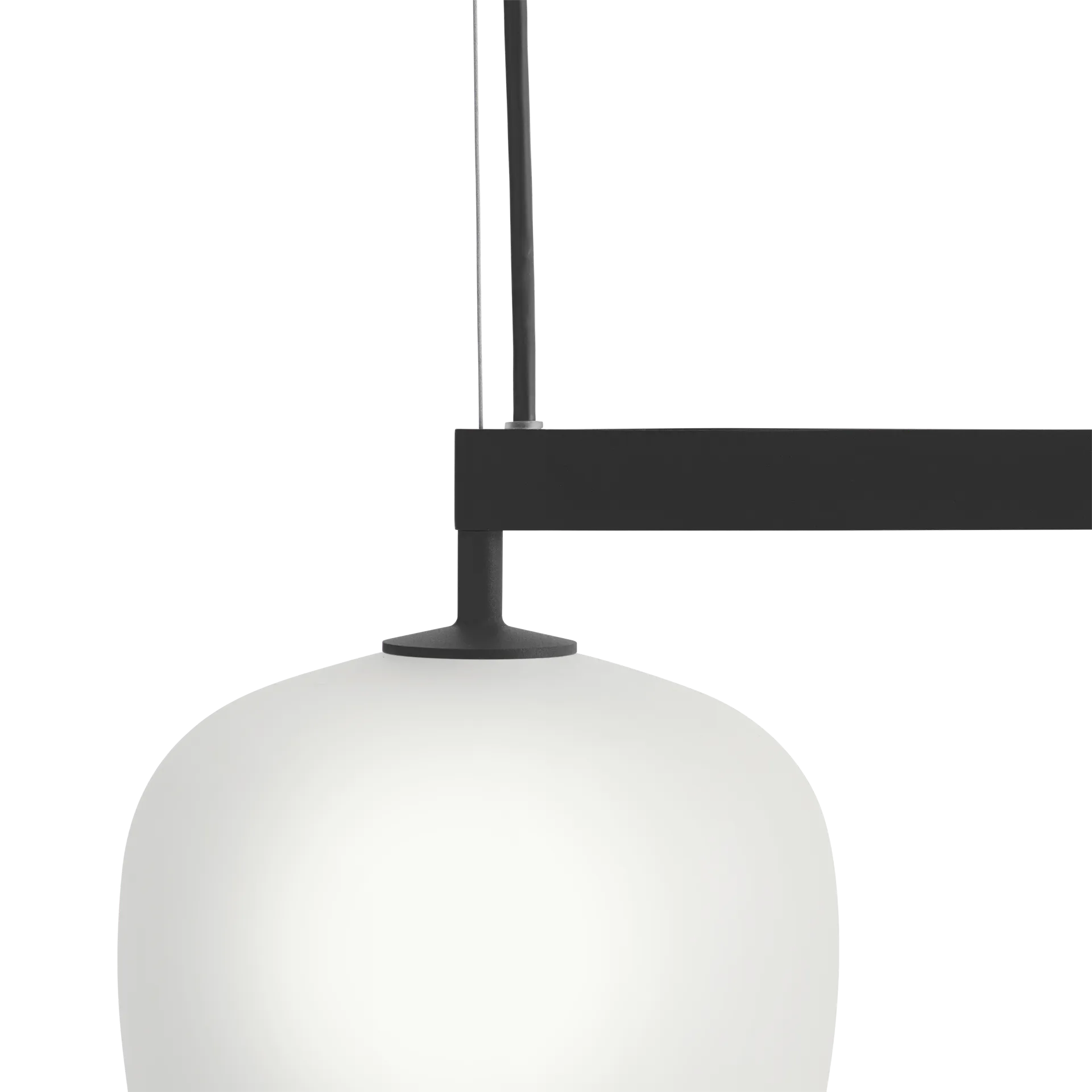 Lámpara de techo Rime Rail Lamp, Black Muuto