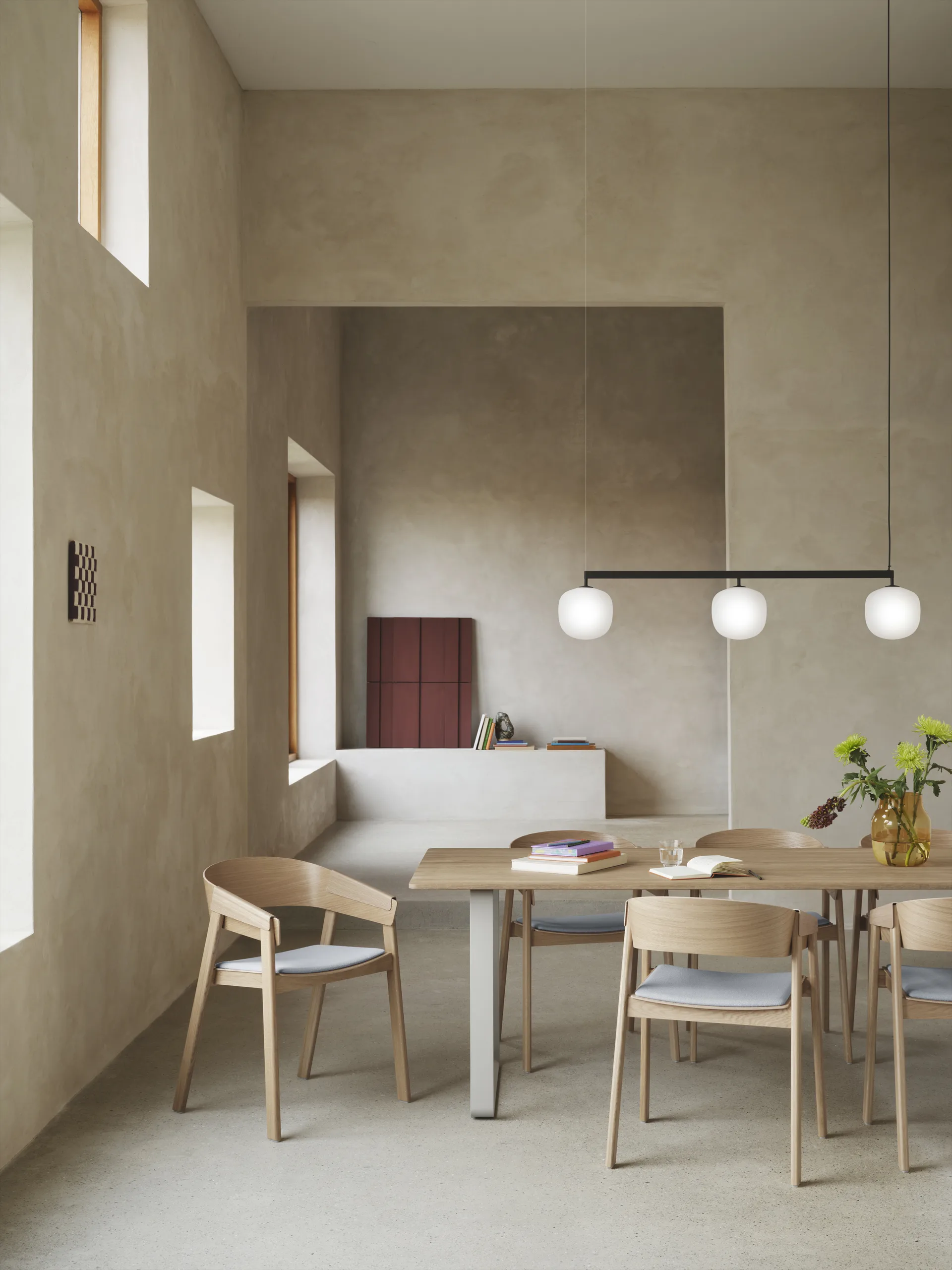 Lámpara de techo Rime Rail Lamp, Black Muuto