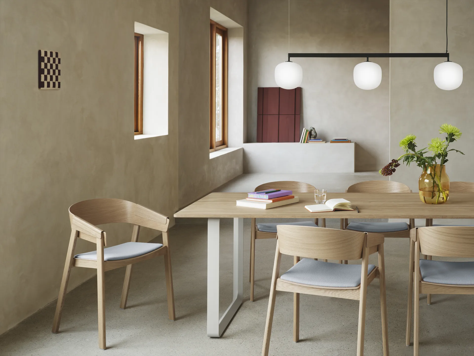Lámpara de techo Rime Rail Lamp, Black Muuto